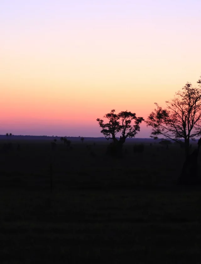Sunset at Finniss River Lodge